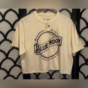 Blue Moon Brewing co. Women’s Crop top T-Shirt